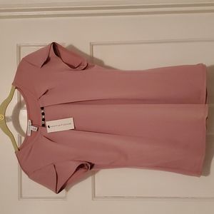 Cute pink top by Notations, Size SMALL.
